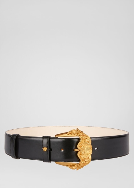 Versace Barocco Buckle Bälte Dam - 028943HUJ